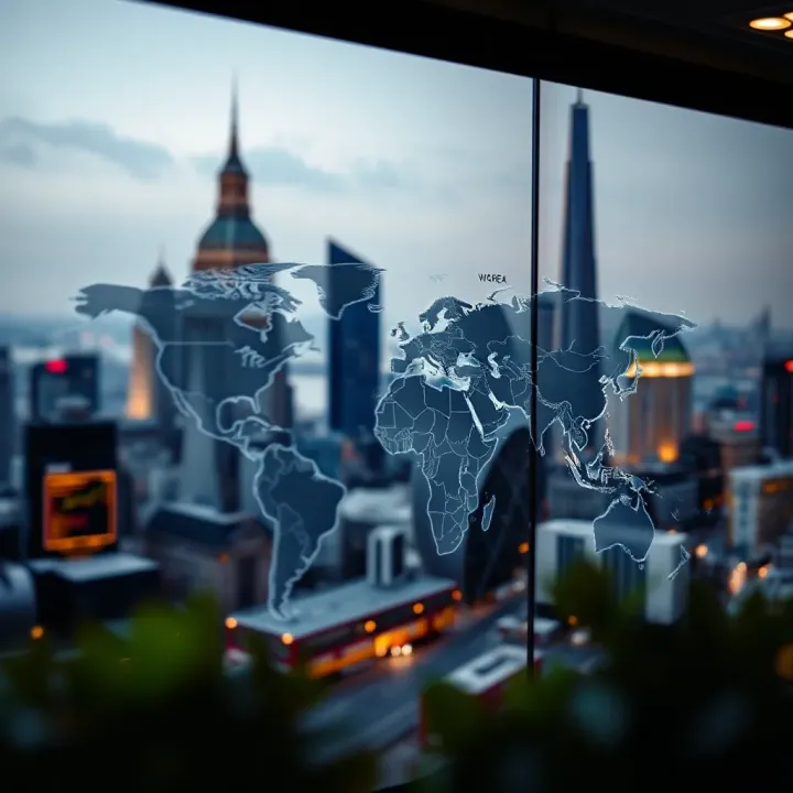 Visual representation of global forex trading sessions highlighting the overlap between London and New York markets