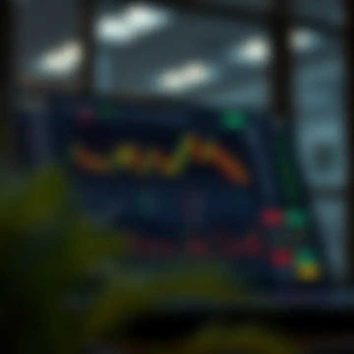 Screenshot of Quotex trading platform dashboard with charts and trading options