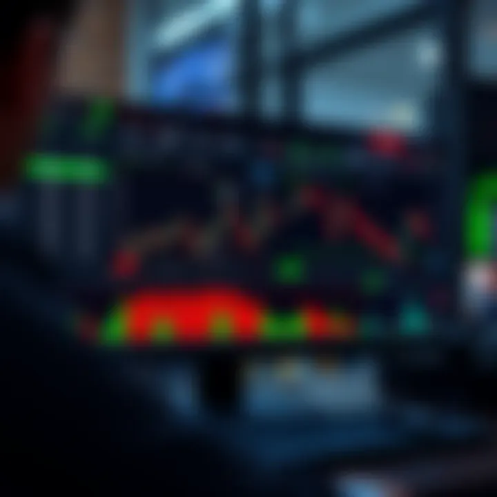 Dashboard view of QXBroker trading platform showing market data and charts