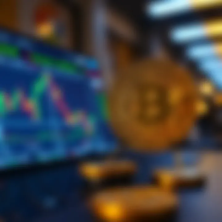 Comparison between risk-free demo trading and live crypto market transactions
