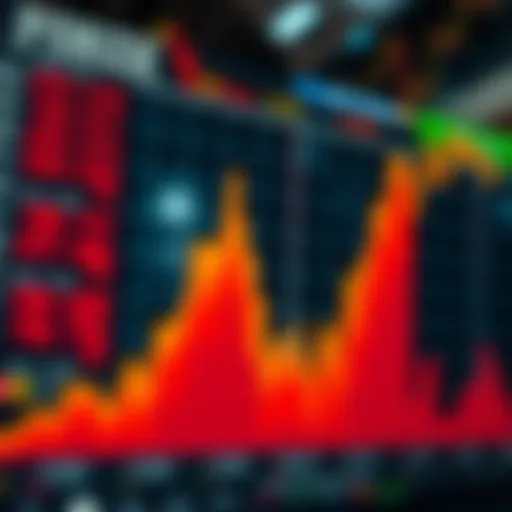 Impact of Overlapping Forex Sessions on Market Volatility Chart illustrating forex market activity spikes during overlapping trading sessions highlighting volatility
