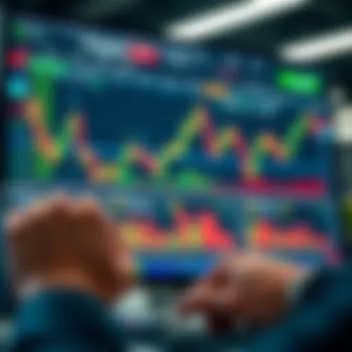 Fusion Markets Trading Platform Interface User interface of Fusion Markets platform showing trading charts and various financial instruments