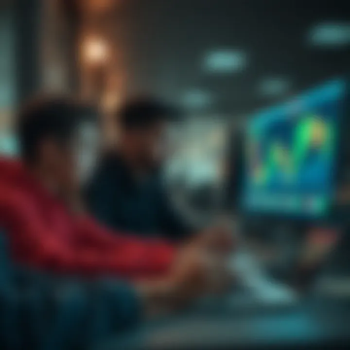 Comparison of online trading platforms highlighting features and user experience