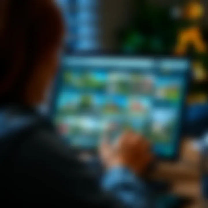 User browsing rental and sale properties on Blocket Bostad website interface