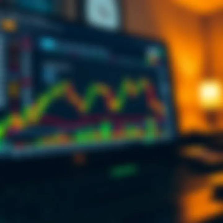 Screenshot of Quotex trading platform displaying forex currency pairs and trading charts