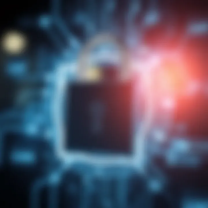 Digital lock symbolizing protection and regulatory compliance in trading