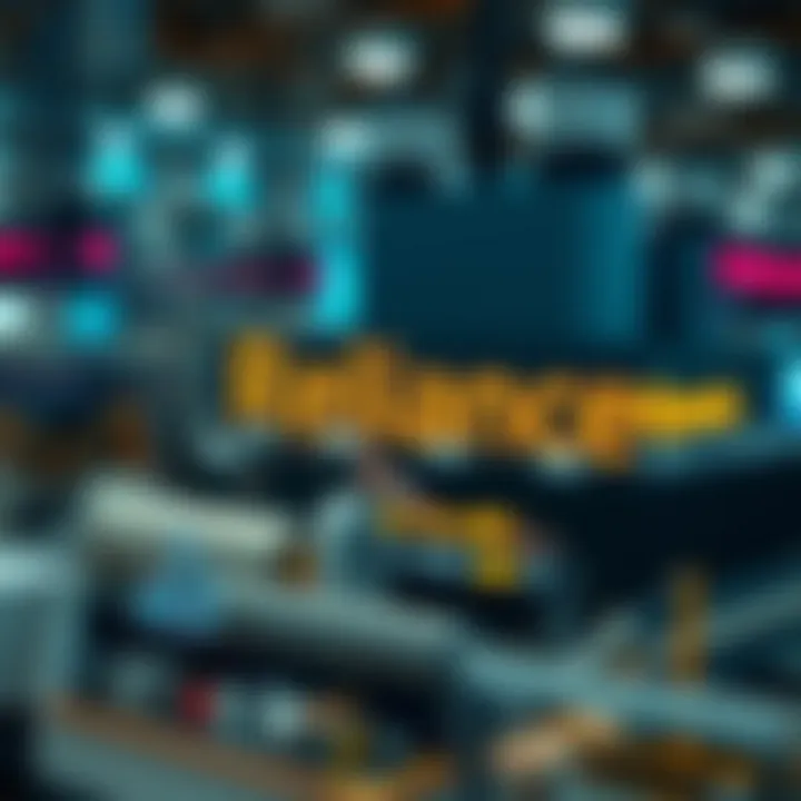 Visual representation of key business sectors and market influences on Reliance Industries