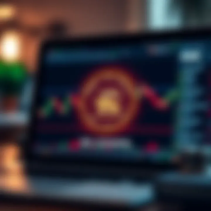 Choosing Reliable RBI-Approved Forex Brokers in India Graphic showing a secure forex trading interface emphasizing trust and safety for Indian investors