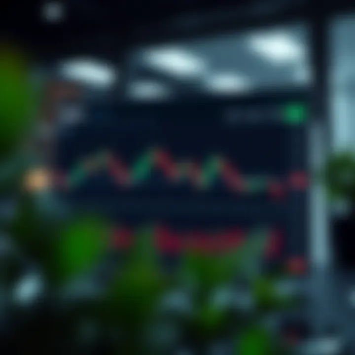 Screenshot showing TradingView advanced charting interface integrated with Deriv platform