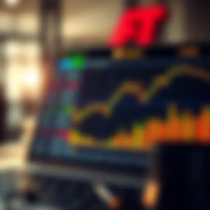 Graph depicting fixed return outcome in binary options trading