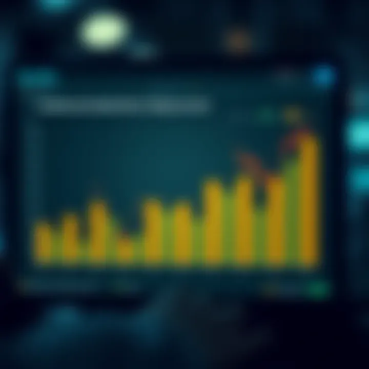Graph showing benefits and limitations of demo trading accounts for confident market entry