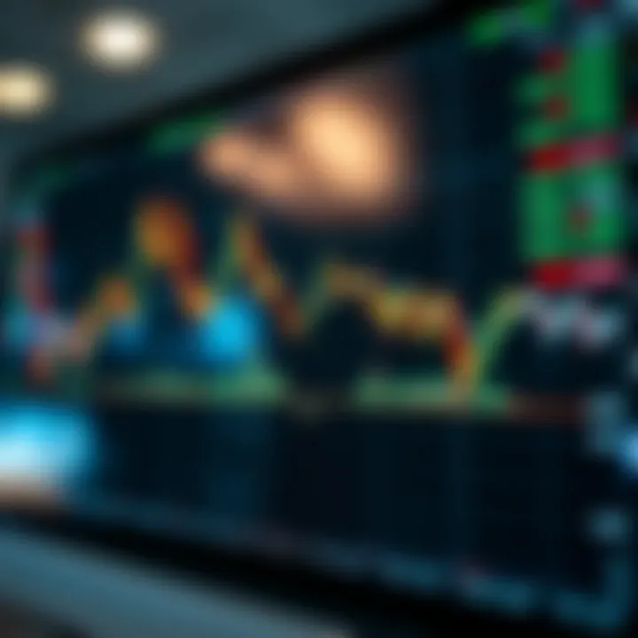 Visual guide showing how to interpret forex chart patterns with trend lines and breakout points