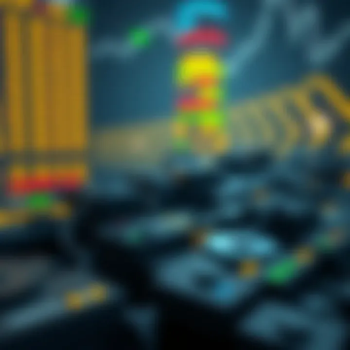 Illustration showing the flow of capital in a funded trading account within Indian financial markets