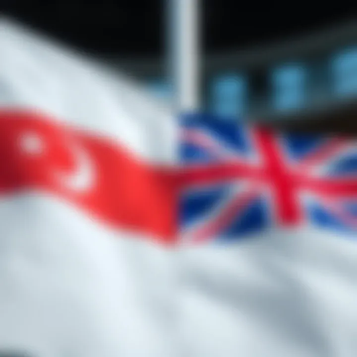 Visual comparison between traditional flag pattern and reverse flag pattern highlighting differences