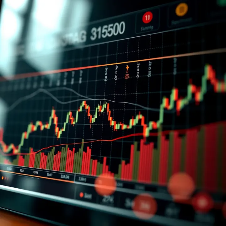 Graph showing Cardano price trends with bullish and bearish patterns