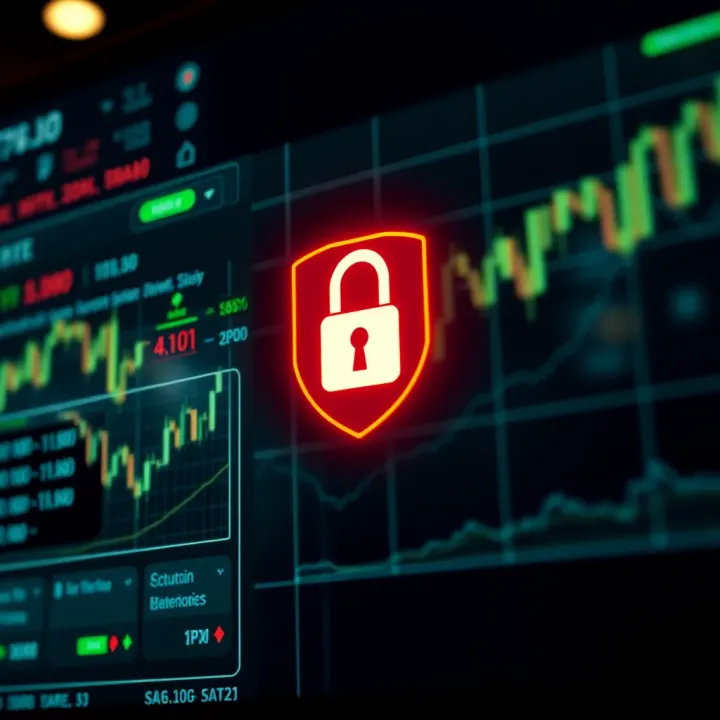 Secure login interface highlighting safety features and encryption on Quotex io platform