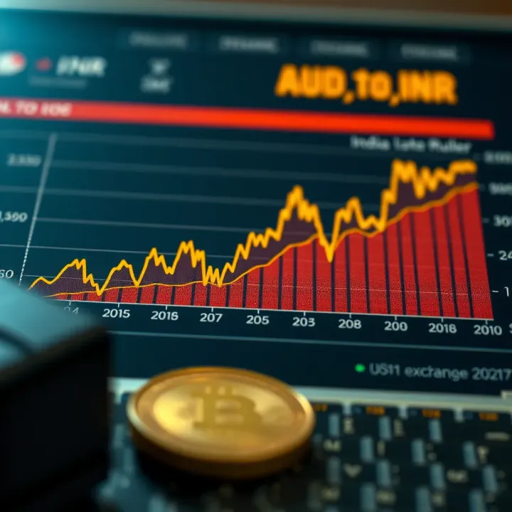 Chart depicting methods and models used for forecasting currency exchange rates between Australian Dollar and Indian Rupee