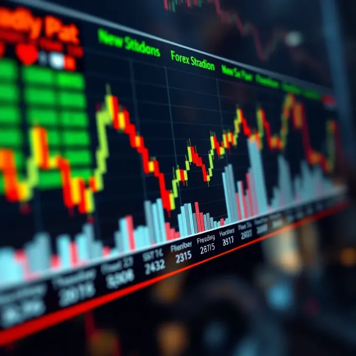 Graph showing currency pairs activity and market overlaps during New York trading hours