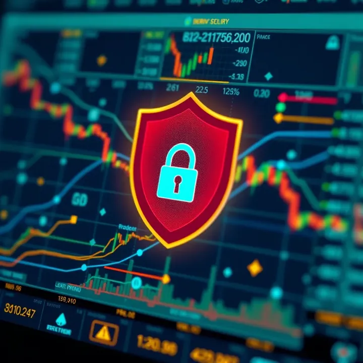 Essential Security Practices for Deriv Accounts Security shield icon representing account protection on digital platform
