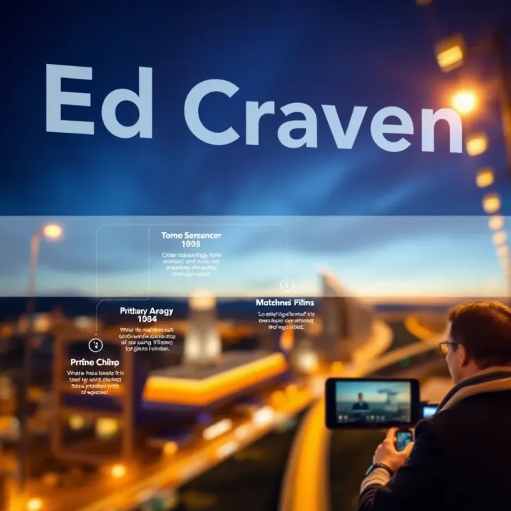 Visual timeline highlighting significant milestones and achievements in Ed Craven's career