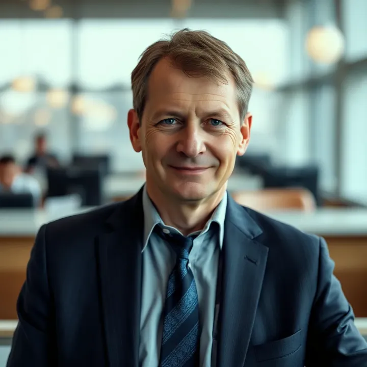 Portrait of Ed Craven showcasing his confident and professional demeanor