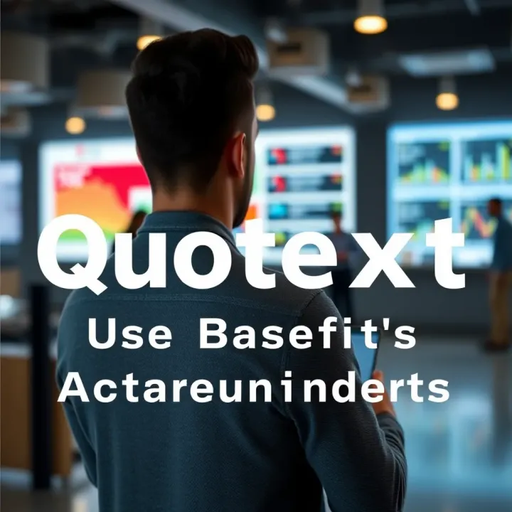 Quotext Use Cases and Benefits Across Industries Visual representation of different Quotext use cases across multiple industries