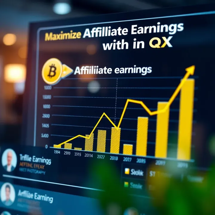 Maximizing Affiliate Earnings with QX in India Graph showing increasing affiliate earnings and performance metrics for Indian marketers