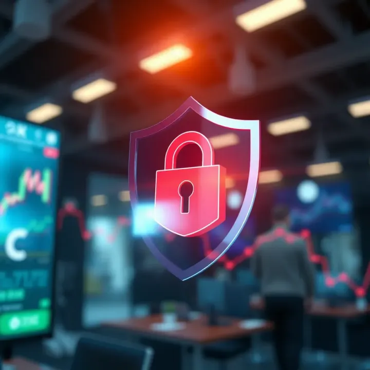 QXBroker Security Features and Client Protection Security shield icon representing QXBroker.com's robust security measures and customer protection