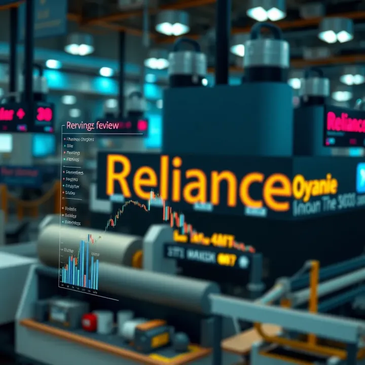 Key Business Segments and Market Influences on Reliance Industries Visual representation of key business sectors and market influences on Reliance Industries