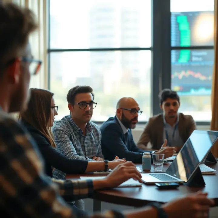 Group chat on Telegram with active discussions and shared trading signals for forex traders