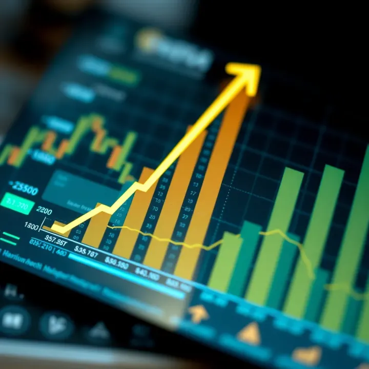 Visual Representation of Investment Growth and Business Expansion Graph showing upward trend of business investments and economic growth